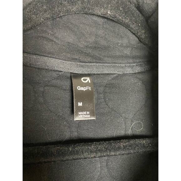 Gap Fit Quilted Navy Blue Half Zip Pullover Jacket Size M - Picture 3 of 7